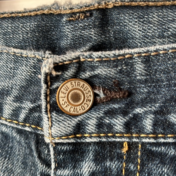 LEVI’S 559 RELAXED FIT STRAIGHT JEANS MEDIUM WASH - Picture 6 of 16